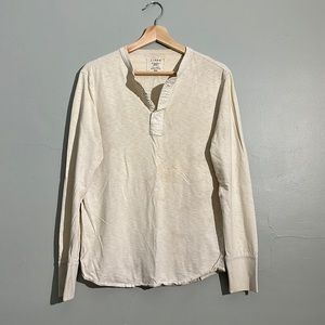 J.Crew Long Sleeve Henley (Men’s S)
